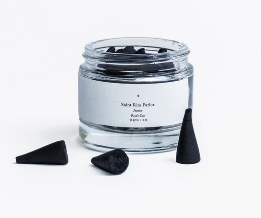 saint rita parlor / incense - rita's car