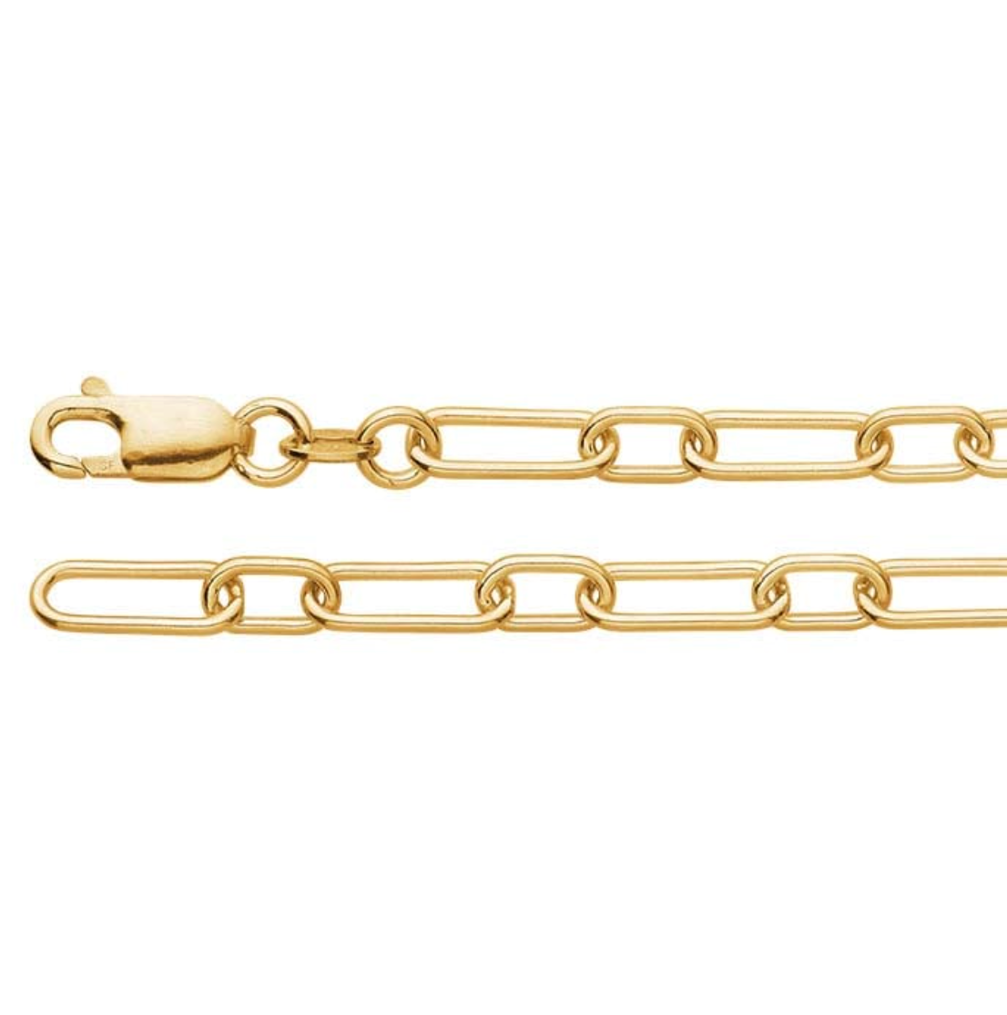 chain bracelet / long & short bracelet 3mm