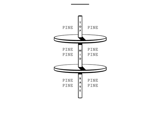 stora skuggan / eau de parfum - pine