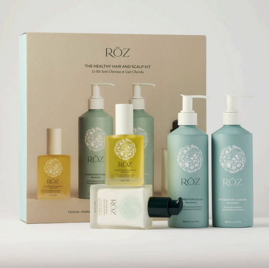 rōz / the healthy hair and scalp kit