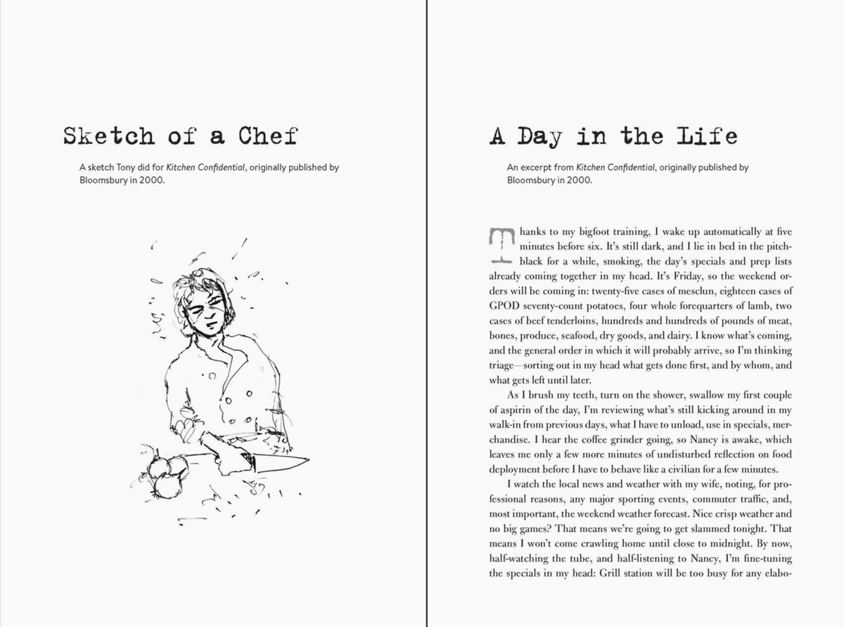 the anthony bourdain reader