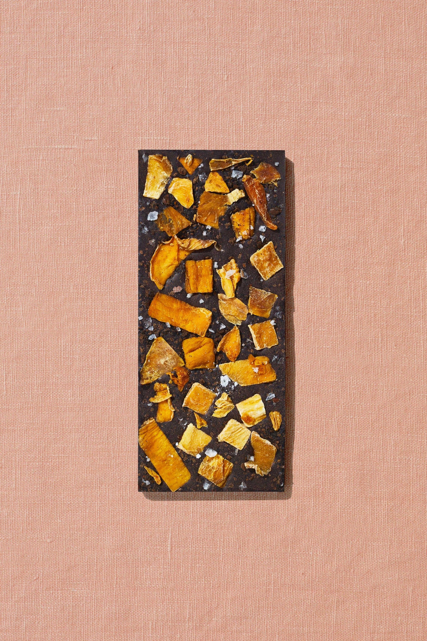 spring & mulberry / date-sweetened chocolate - mango, urfa chili, black lime
