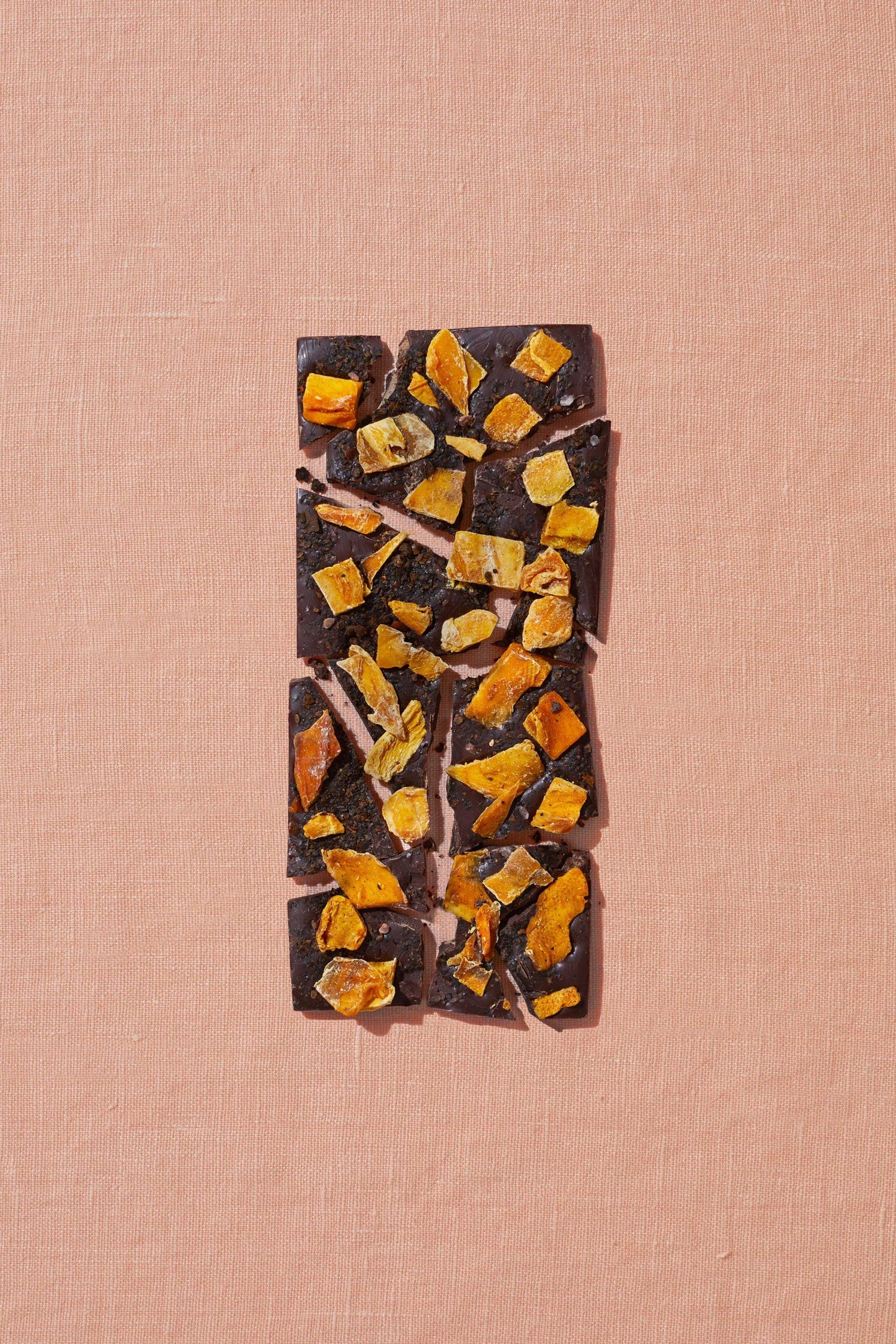 spring & mulberry / date-sweetened chocolate - mango, urfa chili, black lime