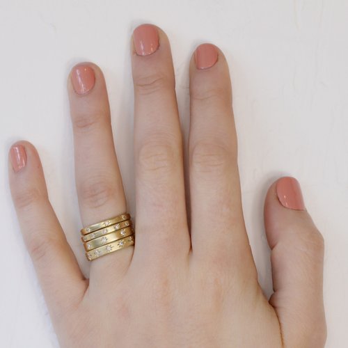 starry sky 12 diamond band