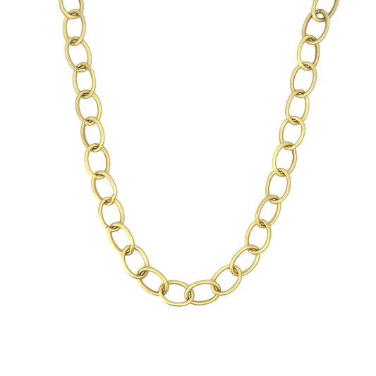 hand woven chain necklace