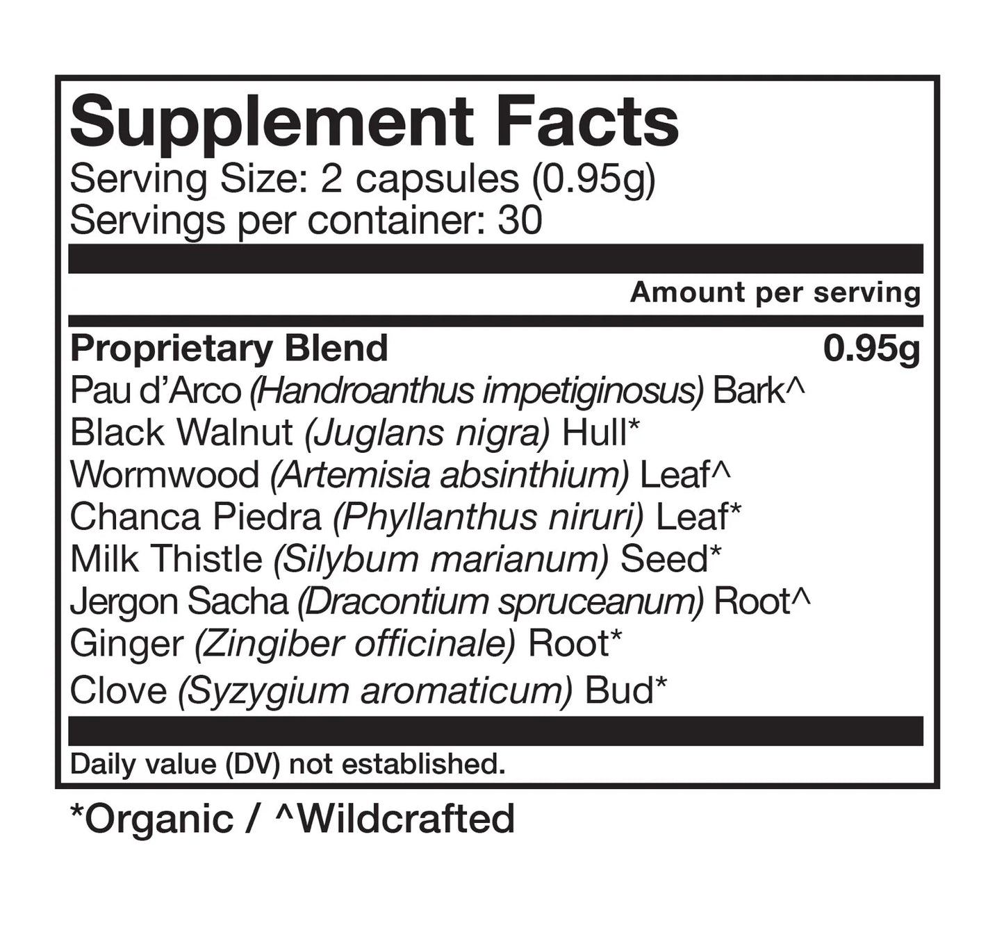 anima mundi / parasite defense gut protection capsules