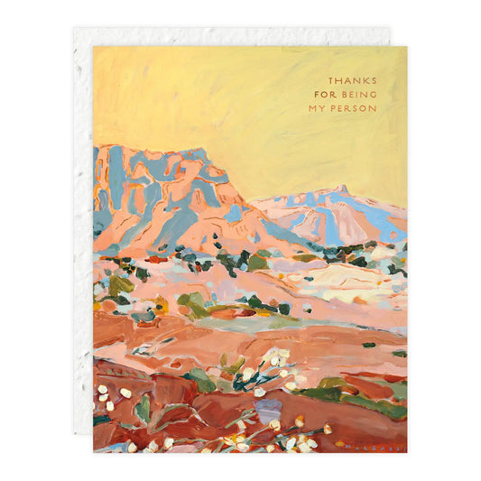 shadow rocks love + friendship card