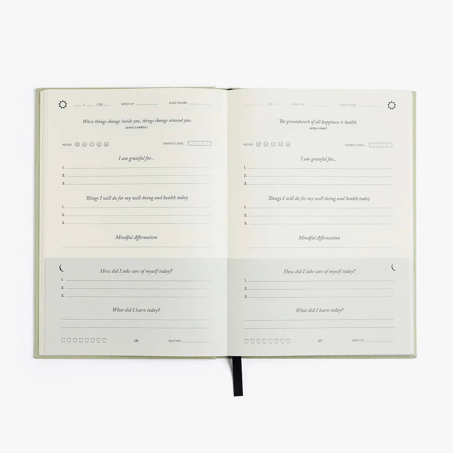 intelligent change / the five minute journal - fit edition