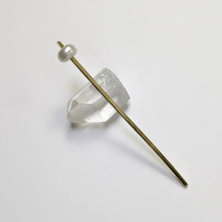 pearl hair stick