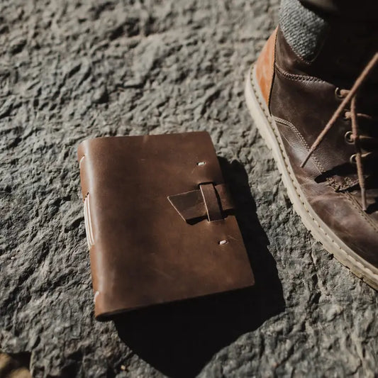 good book leather journal