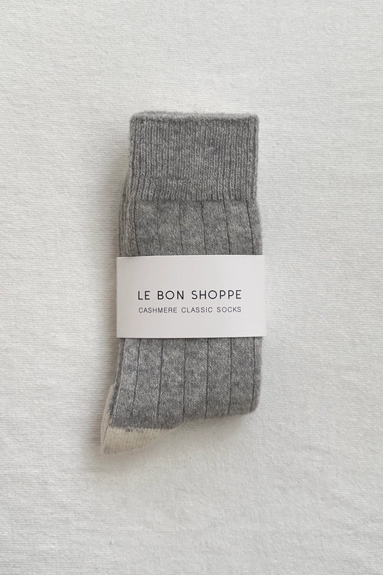 le bon shoppe / classic cashmere socks