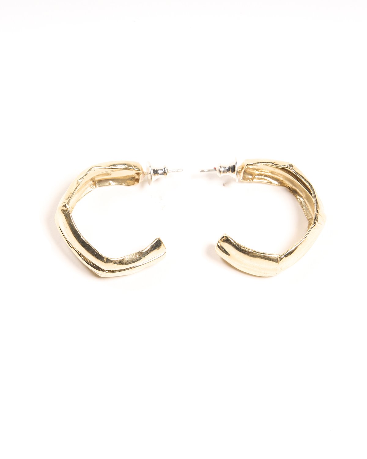 bambou hoop earrings