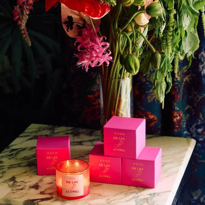 roen / candle - de las flores