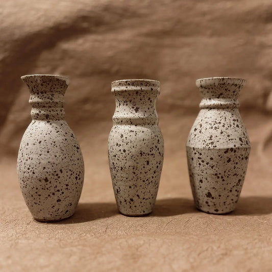 olivia snow / cornwall stone vase - no.3