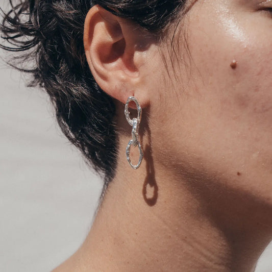 giu post earrings