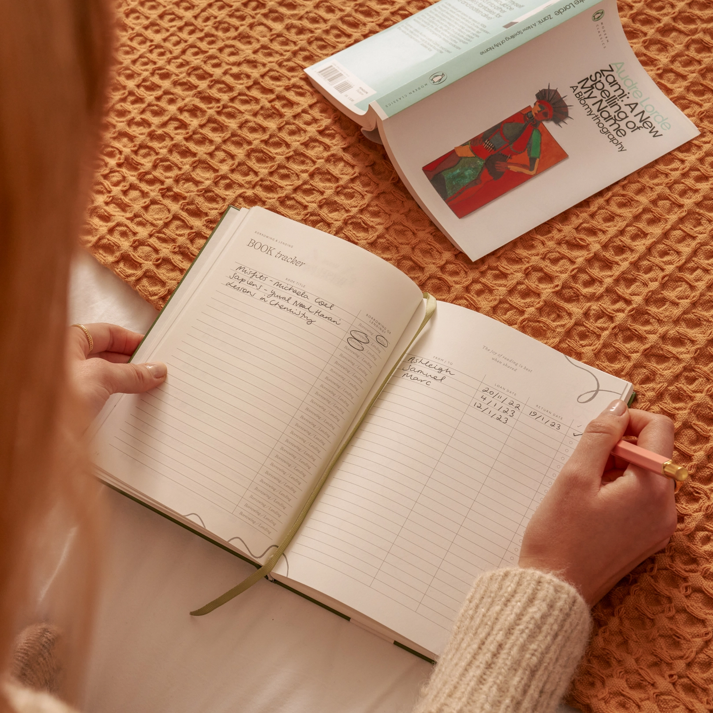 papier / guided reading journal