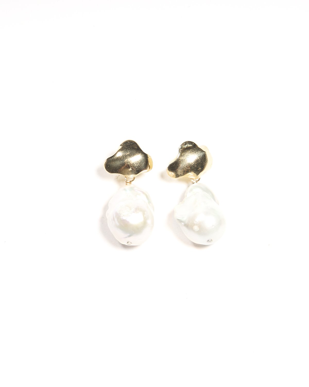 cloud pearl earrings