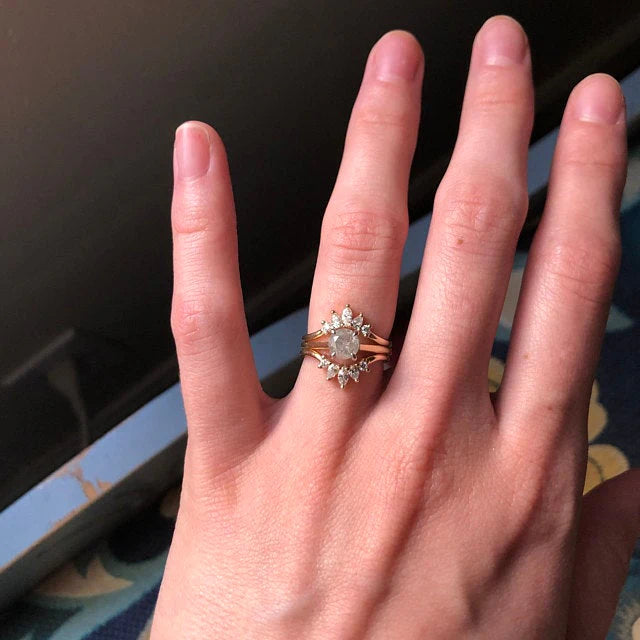 everett crown no.1 ring - grown diamond