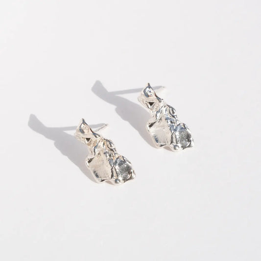 melia stud earrings