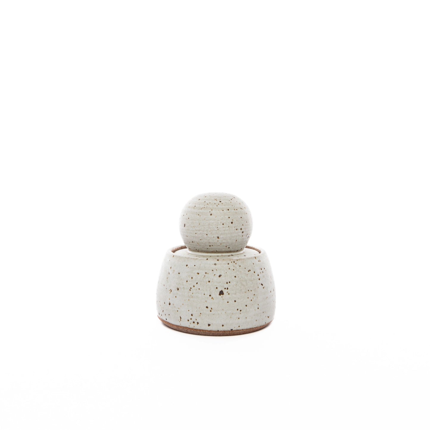 mh studio / stash jar - alabaster white