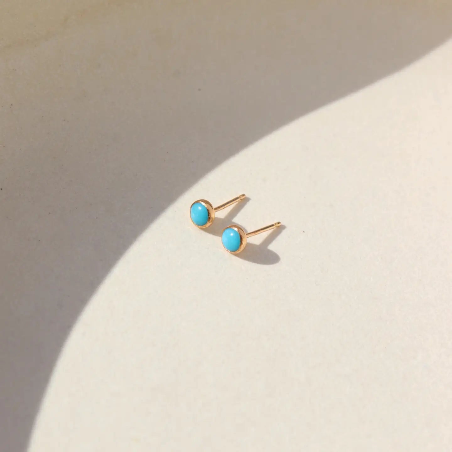 turquoise stud earrings