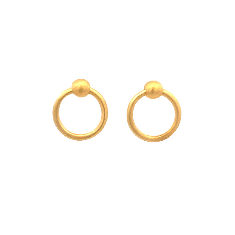 door knocker earrings