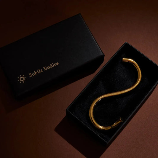 subtle bodies / brass incense holder (i)