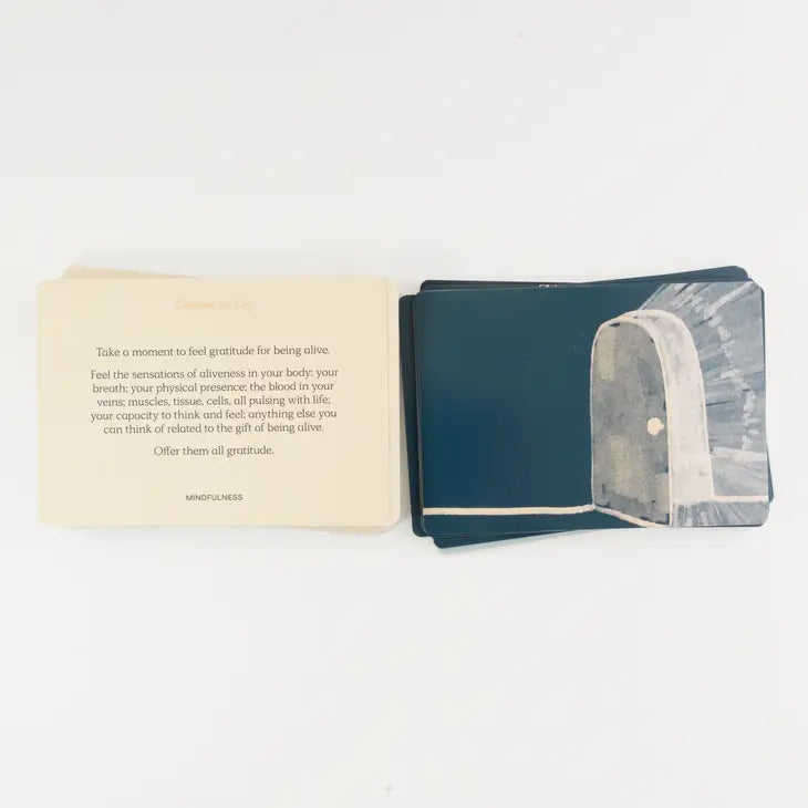 letting your shadow in - card deck