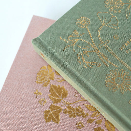 botanica paper co. / linen planner - herbarium