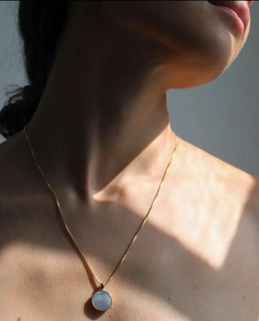 mare necklace - mother of pearl