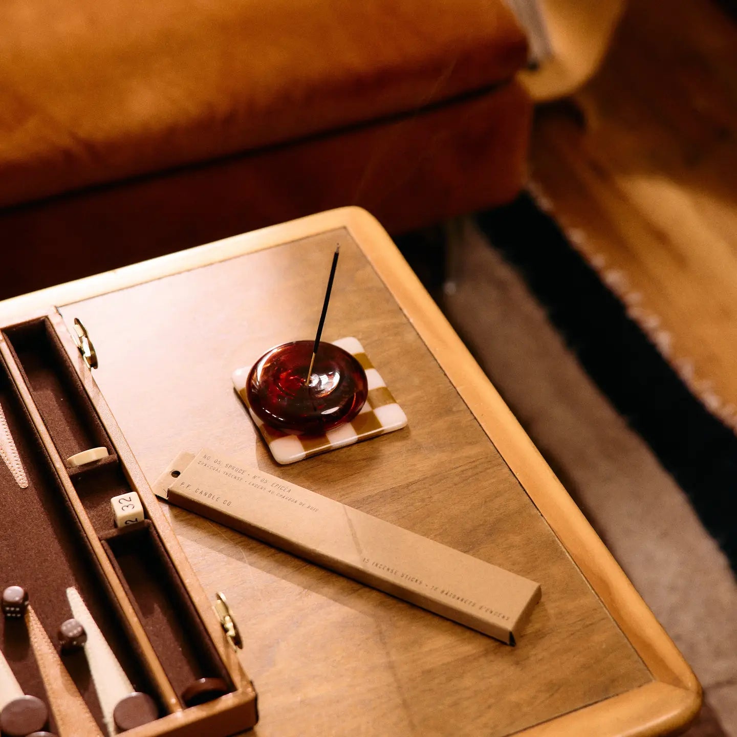 p.f. candle co. / incense - spruce