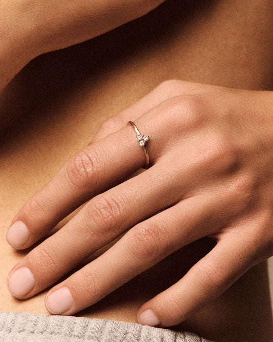 gaby n°1 ring - natural diamond