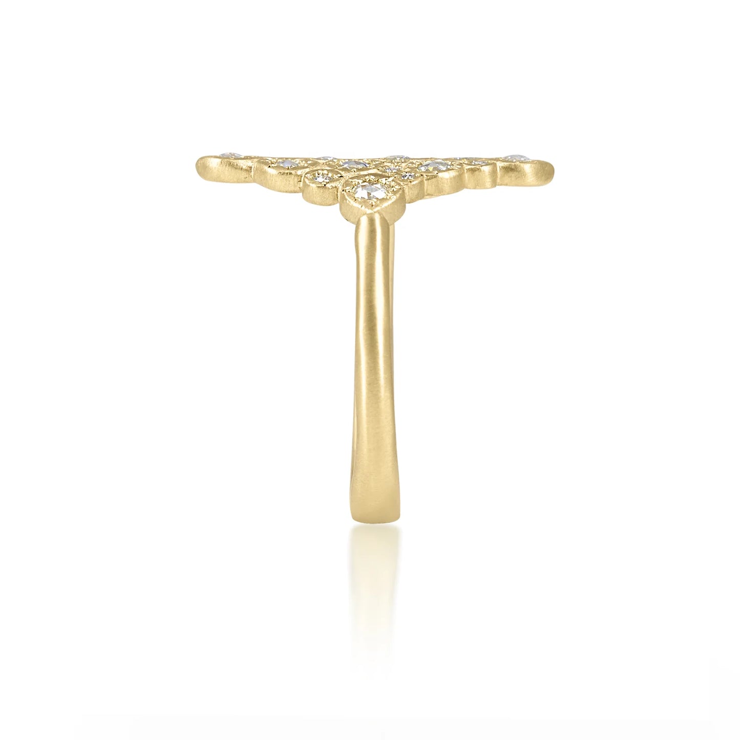mosaic ring - natural diamond