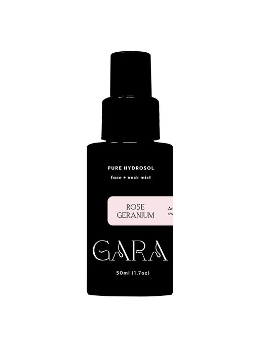 gara skincare / hydrosol spray - rose geranium
