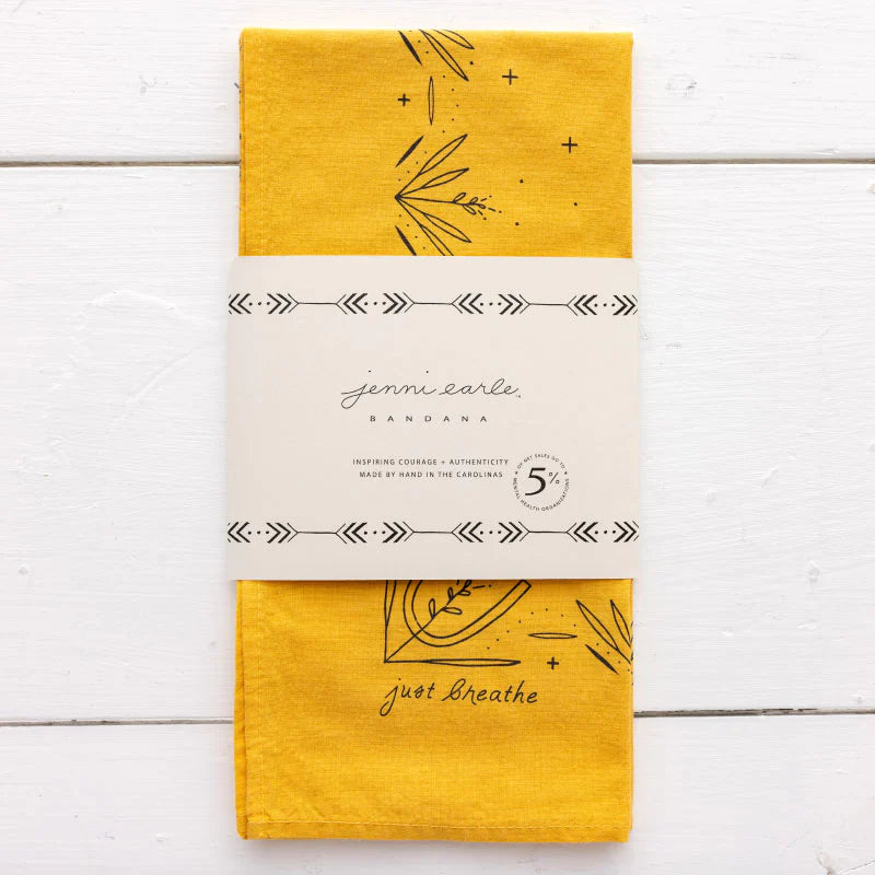 jenni earle / bandana - 'just breathe'
