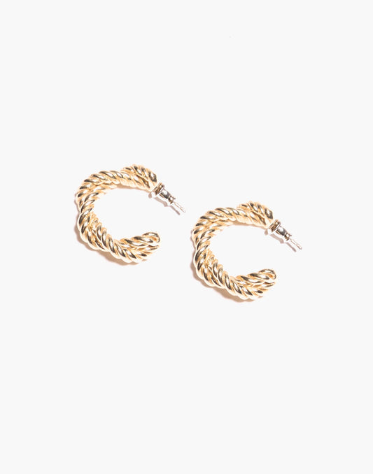 lou hoop earrings