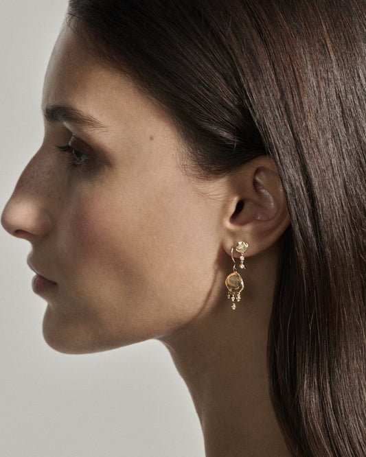 marla n°1 earrings - natural diamond