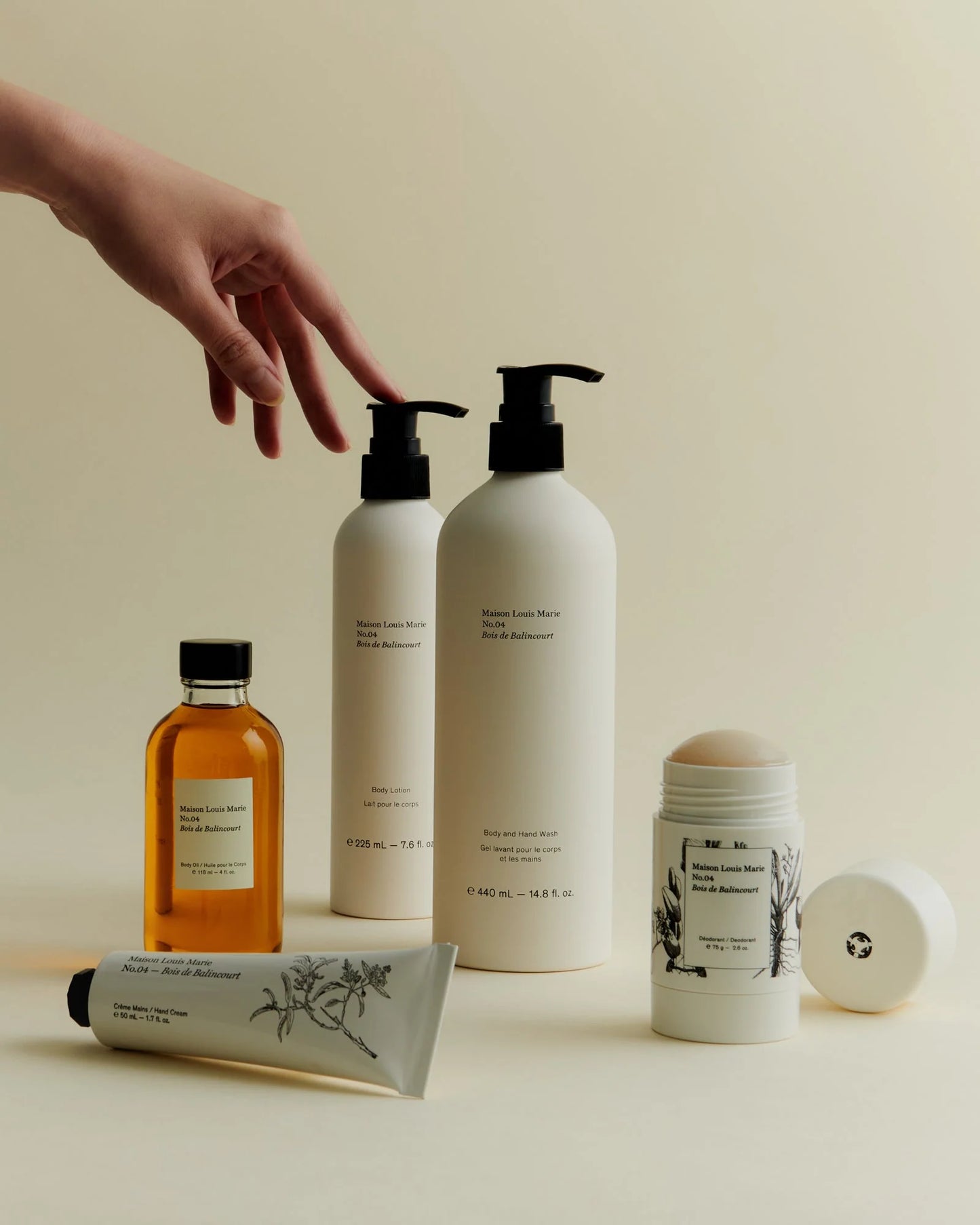 maison louis marie / body lotion - no.4 bois de balincourt