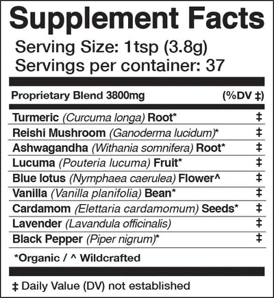 anima mundi / powder - golden moon milk