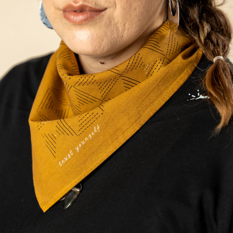 jenni earle / bandana - 'trust yourself'