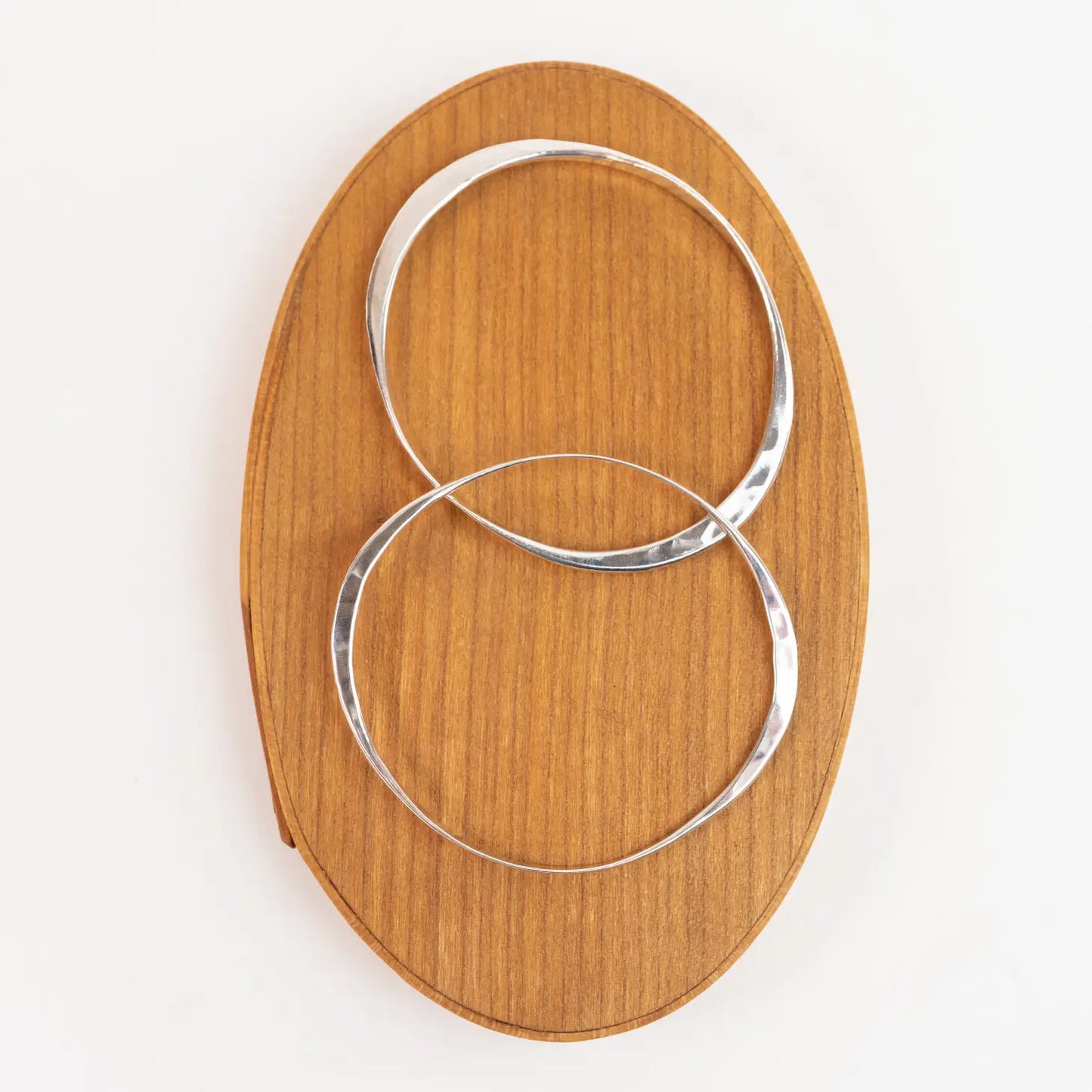 oval bangle bracelet