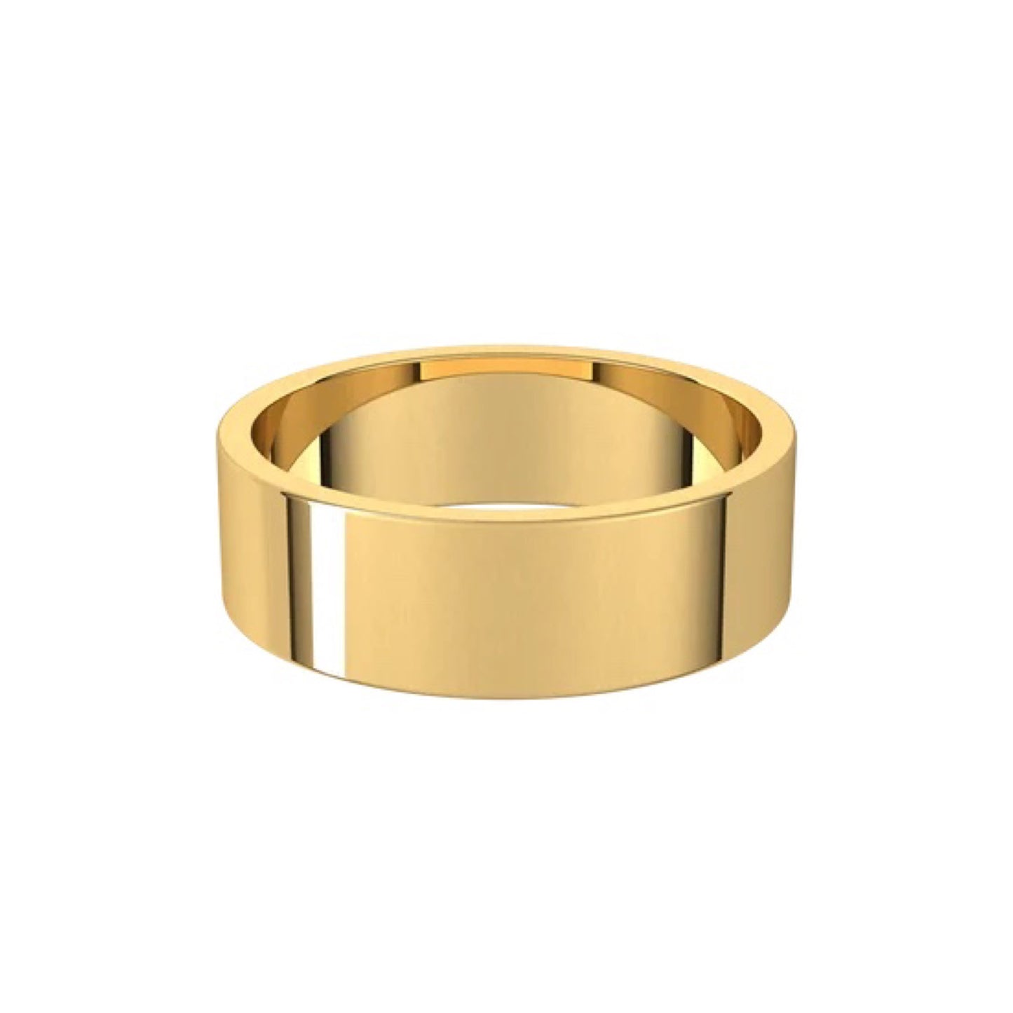 flat standard-fit band - 6mm