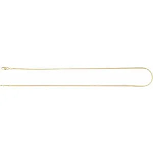 herringbone chain necklace - 1.6mm