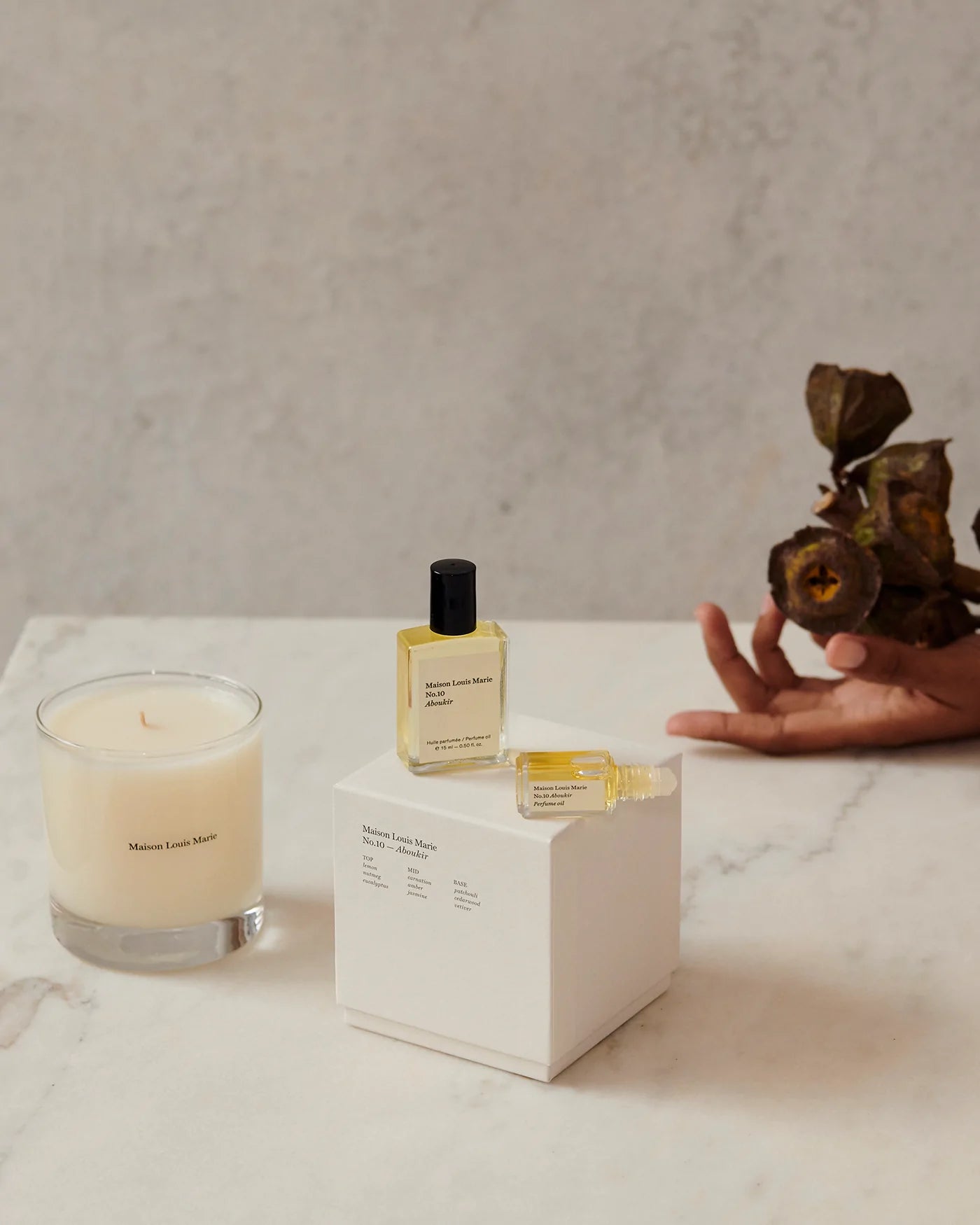 maison louis marie / perfume oil - no.10 aboukir