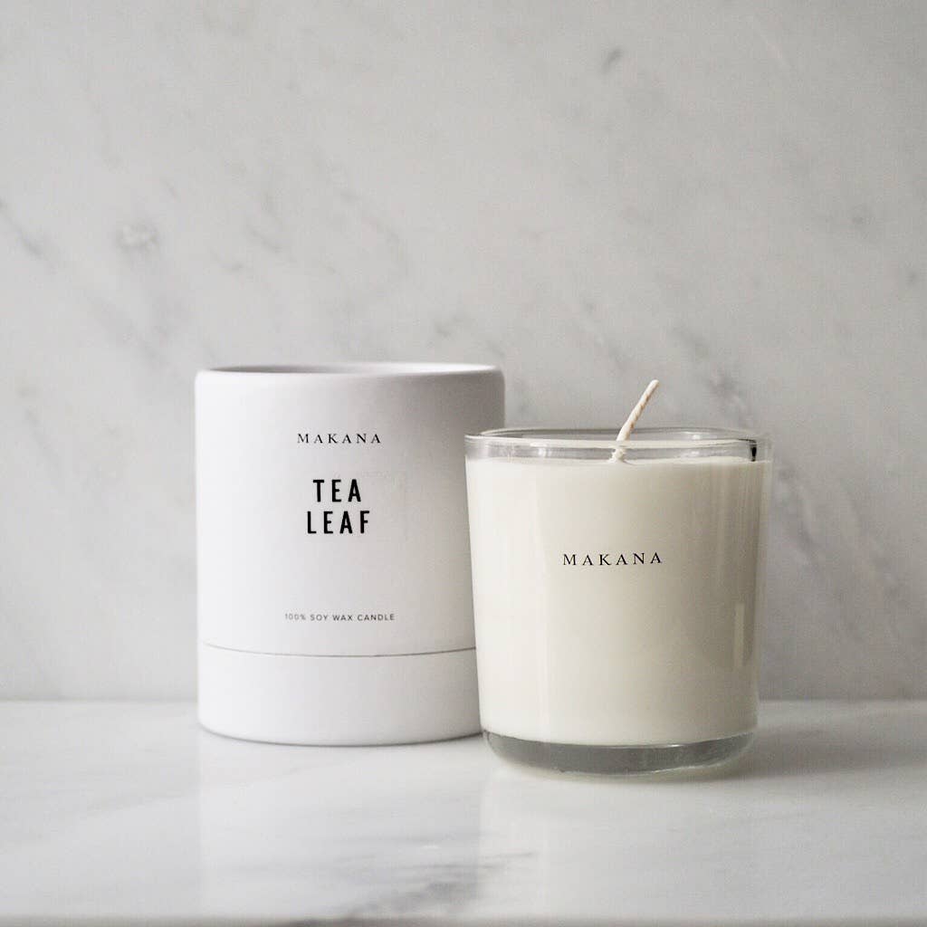 makana / candle - tea leaf