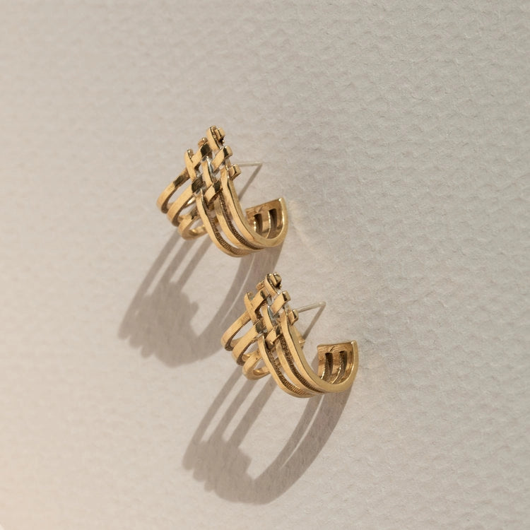 split earrings