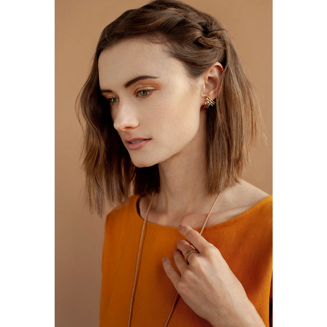 split earrings