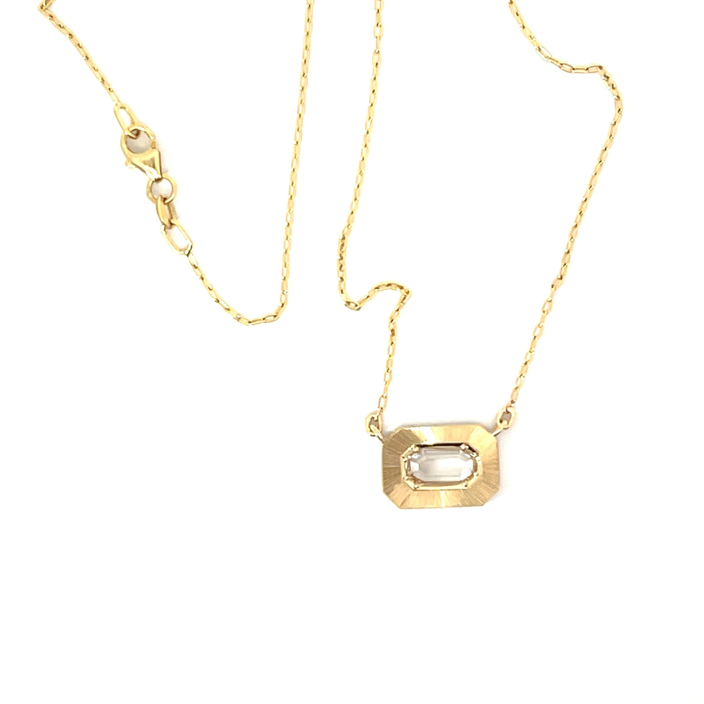 oval portrait diamond tableau necklace