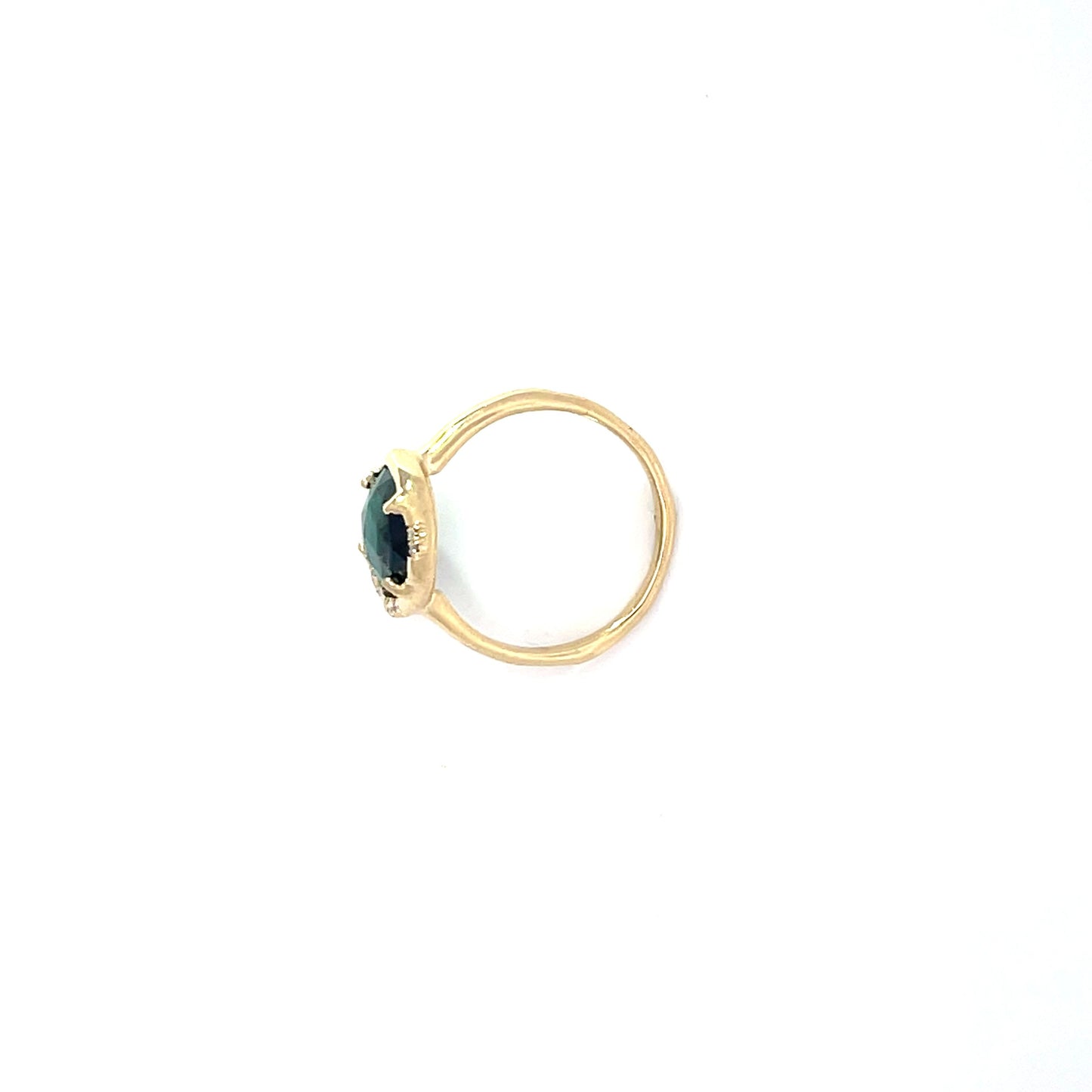 aphenos ring - blue tourmaline