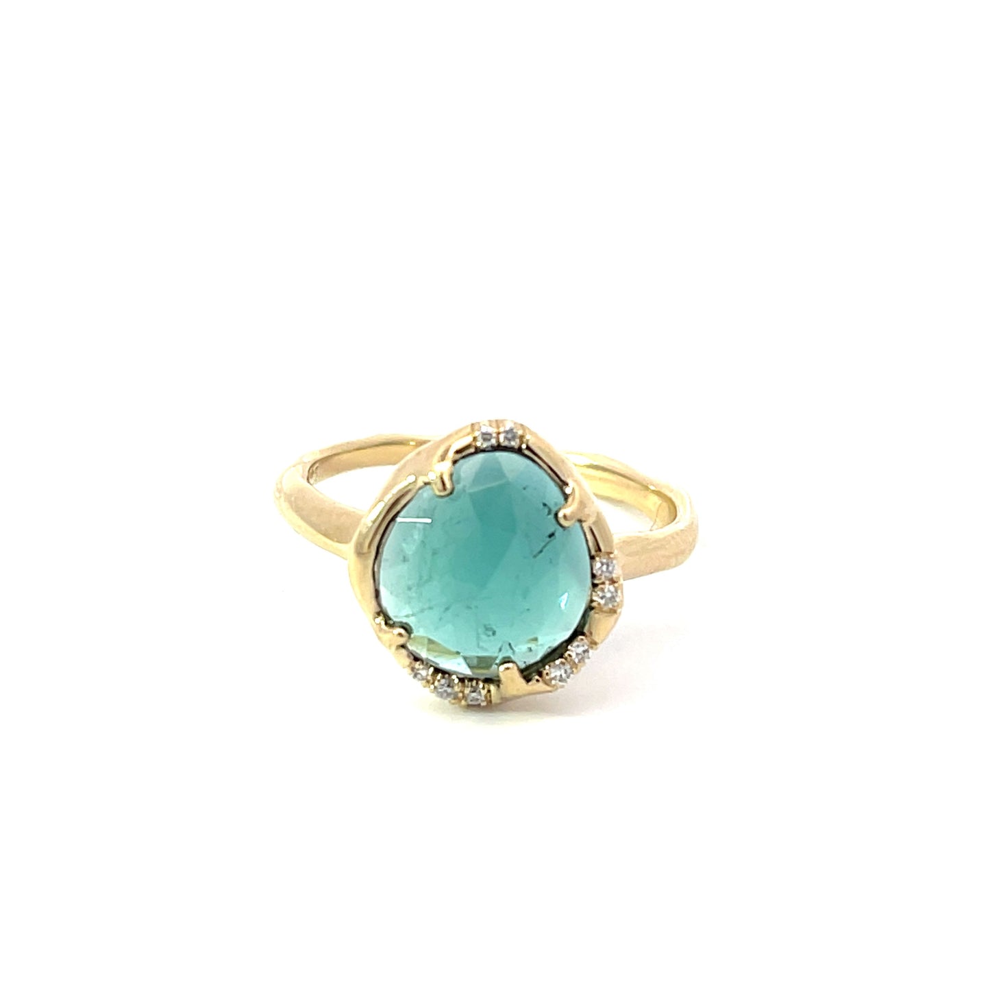 aphenos ring - blue tourmaline